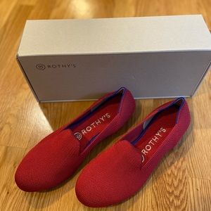 Rothy’s Loafer 7 Red nib